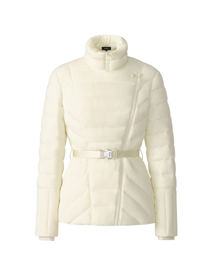 Mackage Eshe Lightweight Down Jacket in Cream