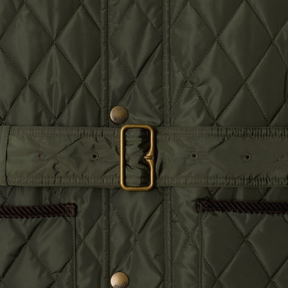 Burberry Quilted Nylon Jacket in Shale
