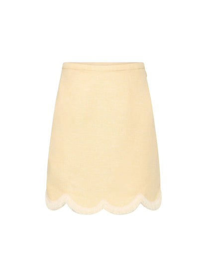 Posse Essie Mini Skirt in Dusty Citron