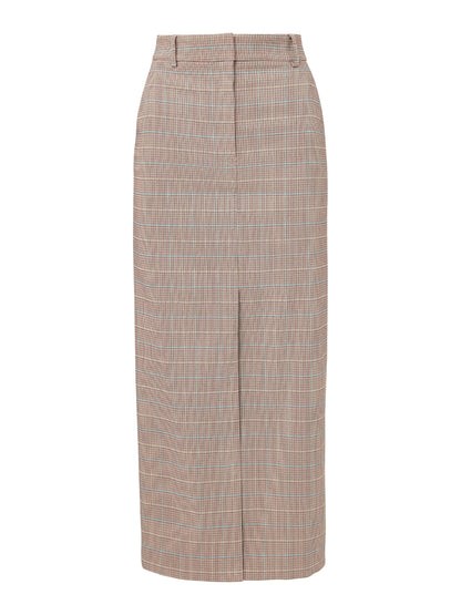 Veronica Beard Maxine Skirt in Hazelnut Multi