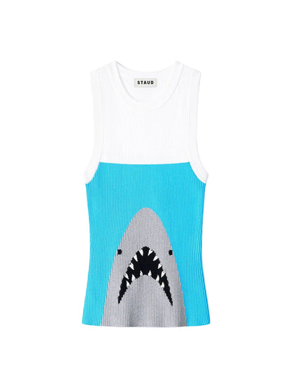 Staud Malia Tank in Great White
