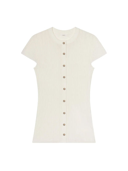 A.L.C. Parker Cardigan in Bright White