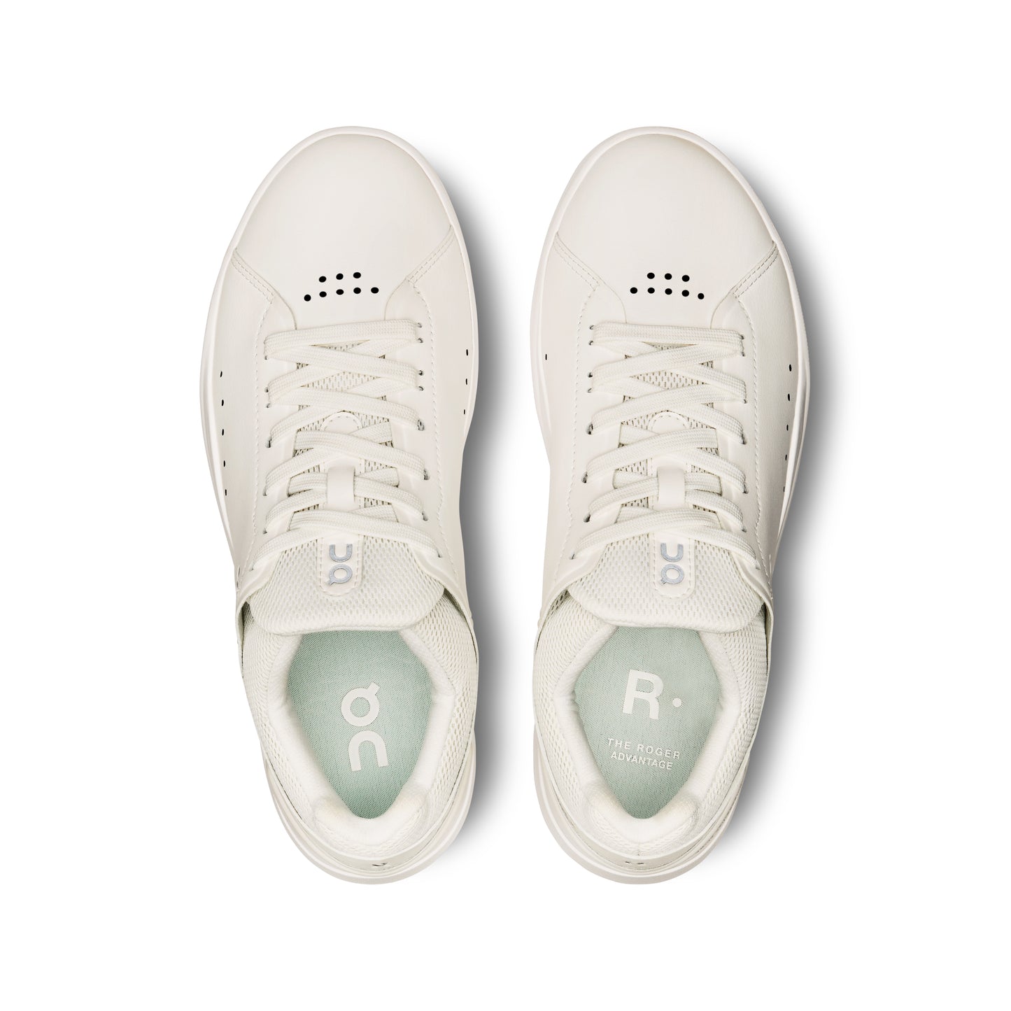 On Running The Roger Advantage Sneaker in All White