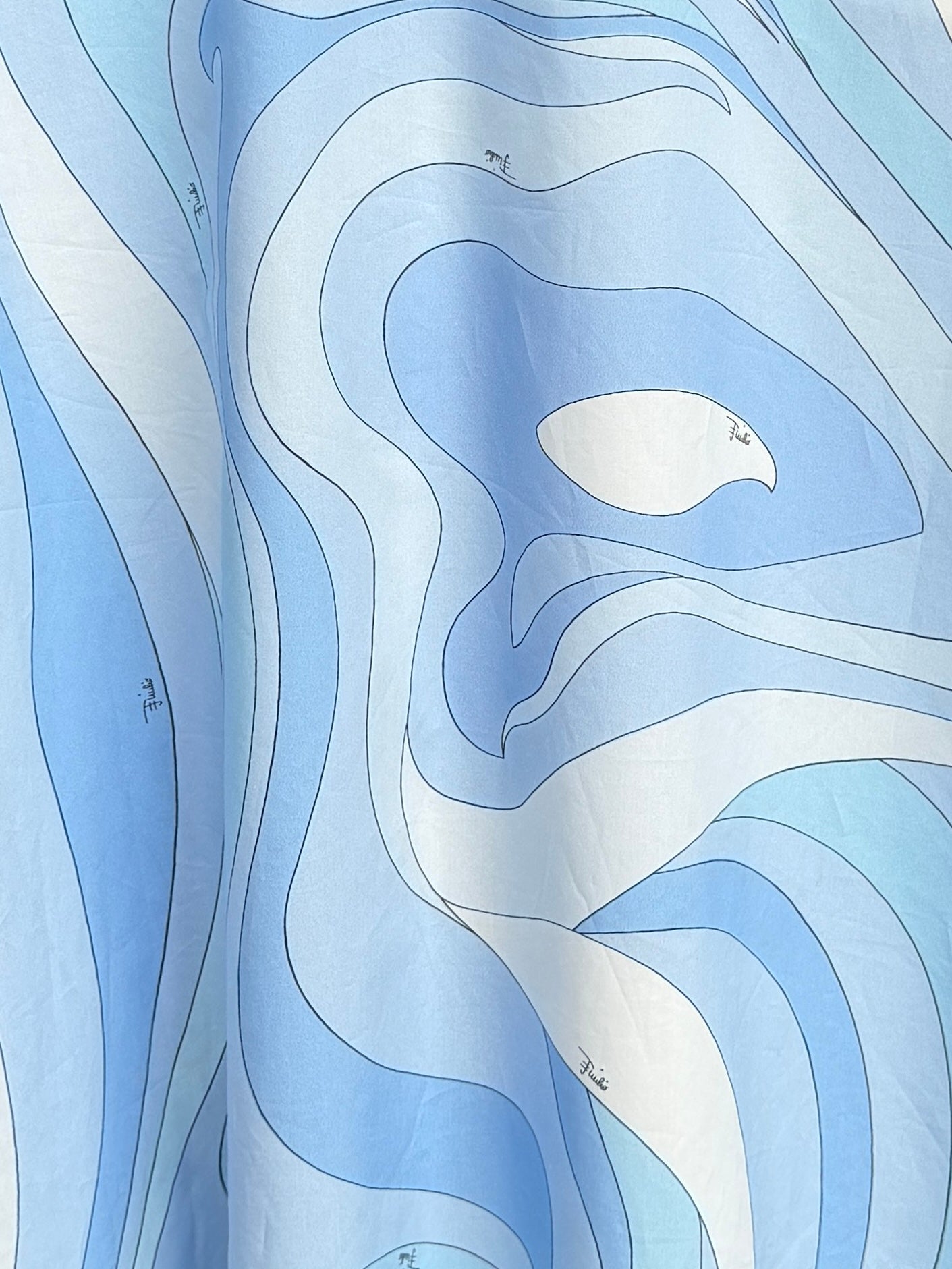 Pucci Kaftan in Pale Blue