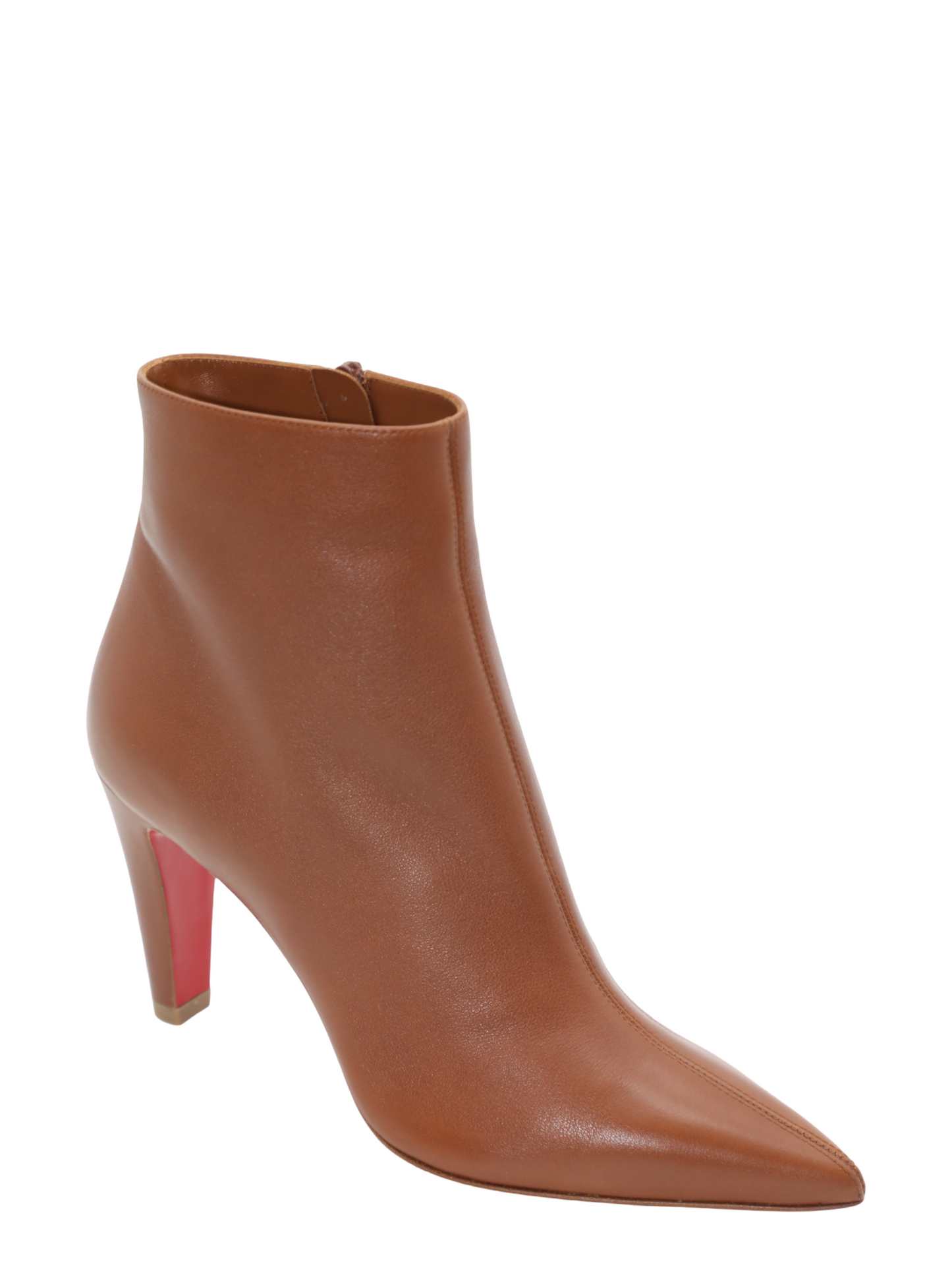 Christian Louboutin Vibella Booty 85 Calf in Cuoio | In-Store Only