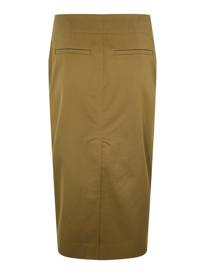 A.L.C. Hannah Skirt in Olive Green