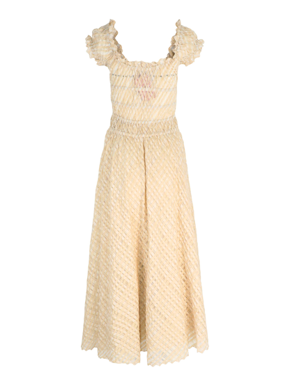 Cult Gaia Leyo Dress in Sesame Multi
