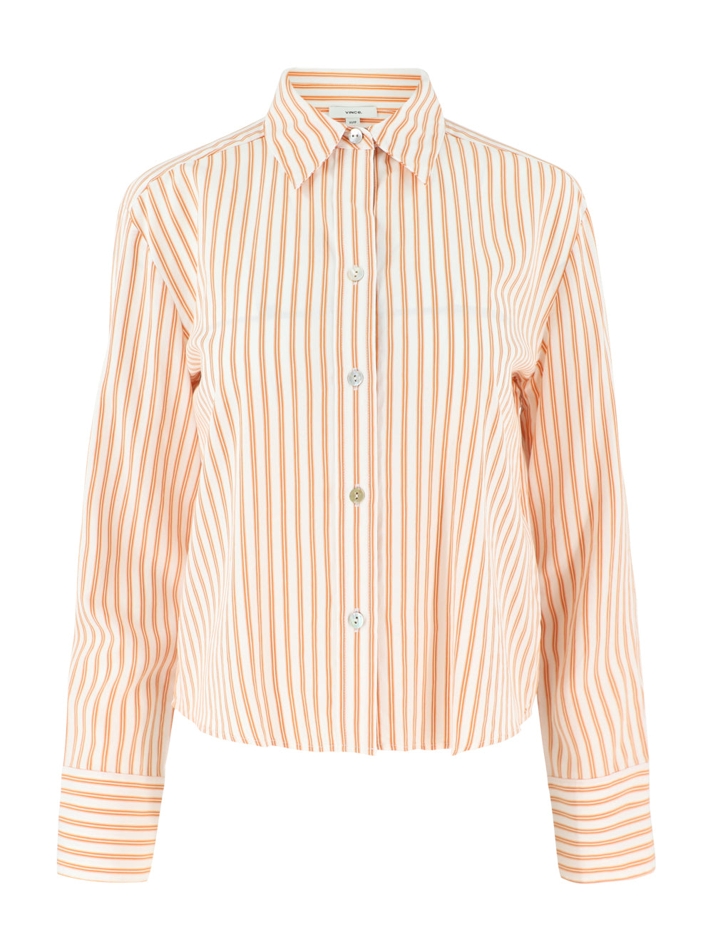 Vince Till Stripe Cropped Button Down (More Colors)