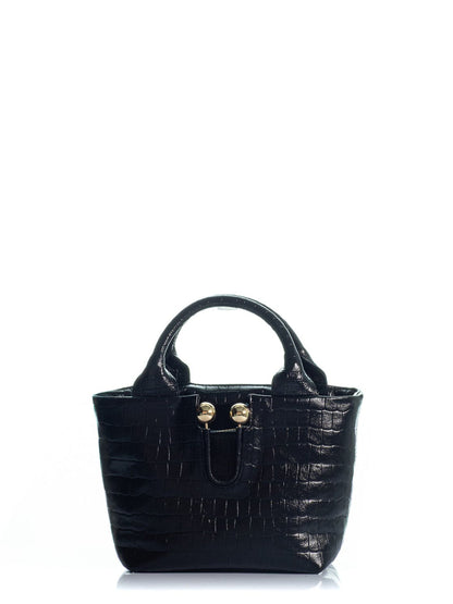Kooreloo Milano 2.0 Midi in Black Croc