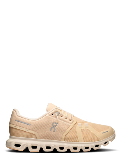 On Running Women's Cloud 6 Sneaker in Blonde/Dew