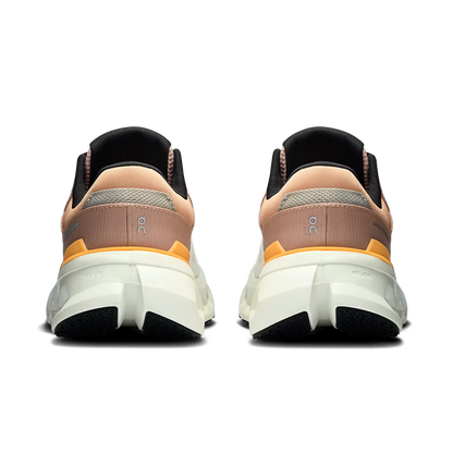 On Running Women's Cloudrunner 2 Sneaker in Pearl/Tangerine