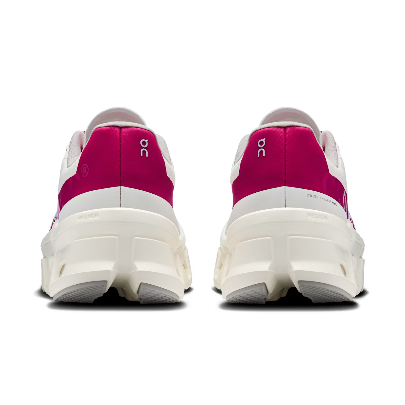 On Running Women's Cloudmonster in Ivory/Grenadine – Leigh's of