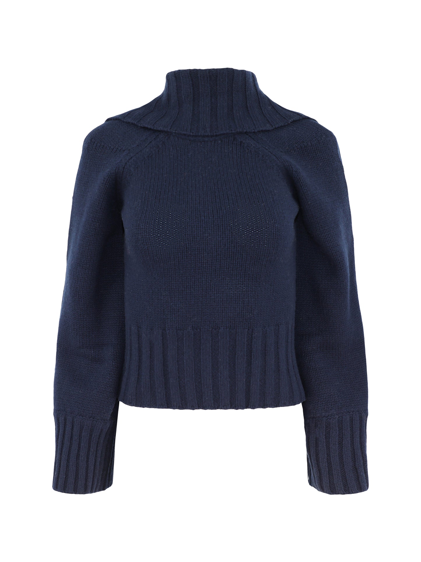 Cult Gaia Milika Sweater in Deep Lake