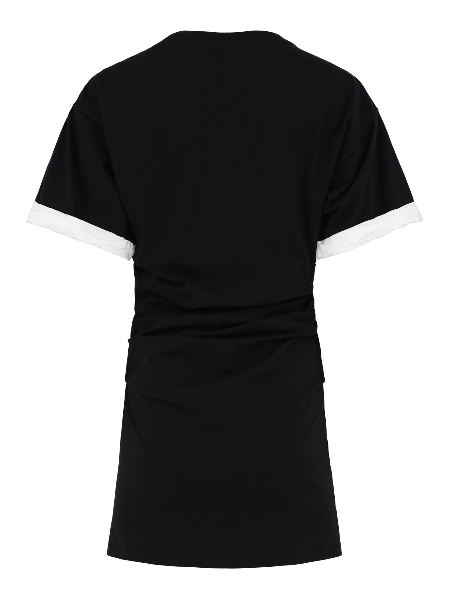 Simkhai Cody Short Sleeve Mini Dress in Black