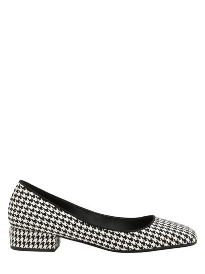 Dolce & Gabbana Houndstooth Fabric Pumps