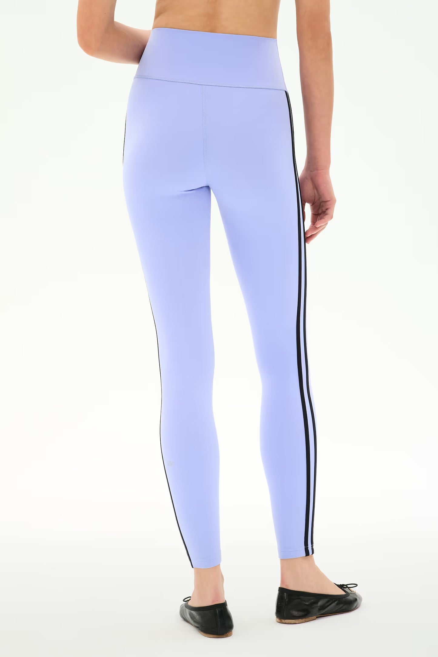 Splits59 Ella High Waist Airweight 7/8" in Purple Haze/Black