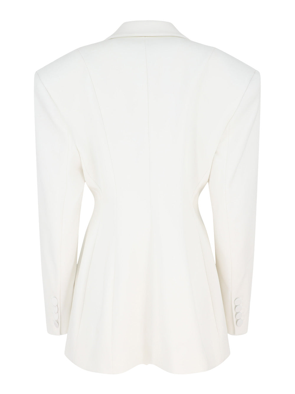 Sans Faff Sicily Snatched Blazer in White