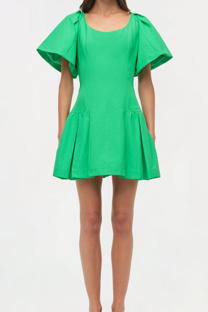 Simkhai Hattie Mini Dress in Parakeet