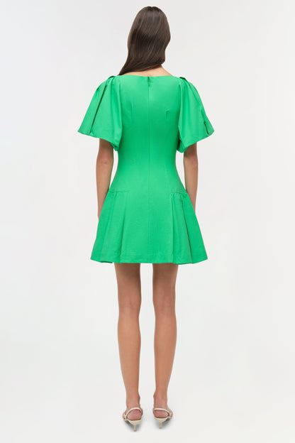 Simkhai Hattie Mini Dress in Parakeet