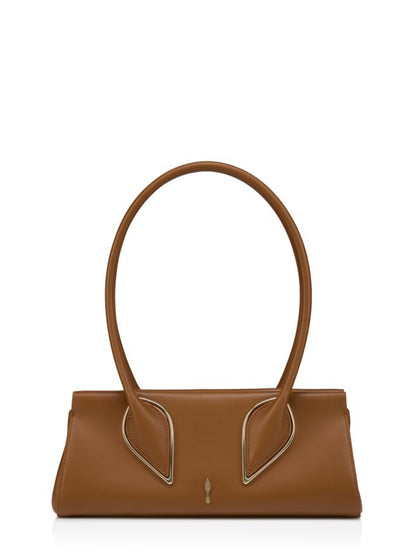 Christian Louboutin Venus Shoulder Bag in Calf Cordia Cuoio | In-Store Only