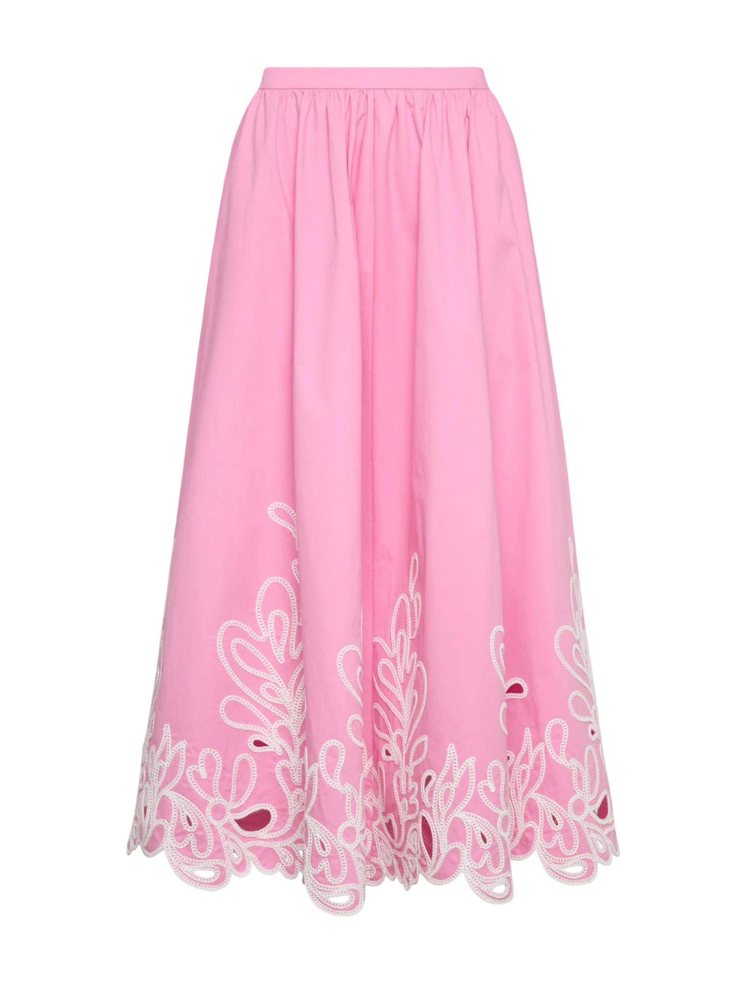 paisley bloom embr espe skirt