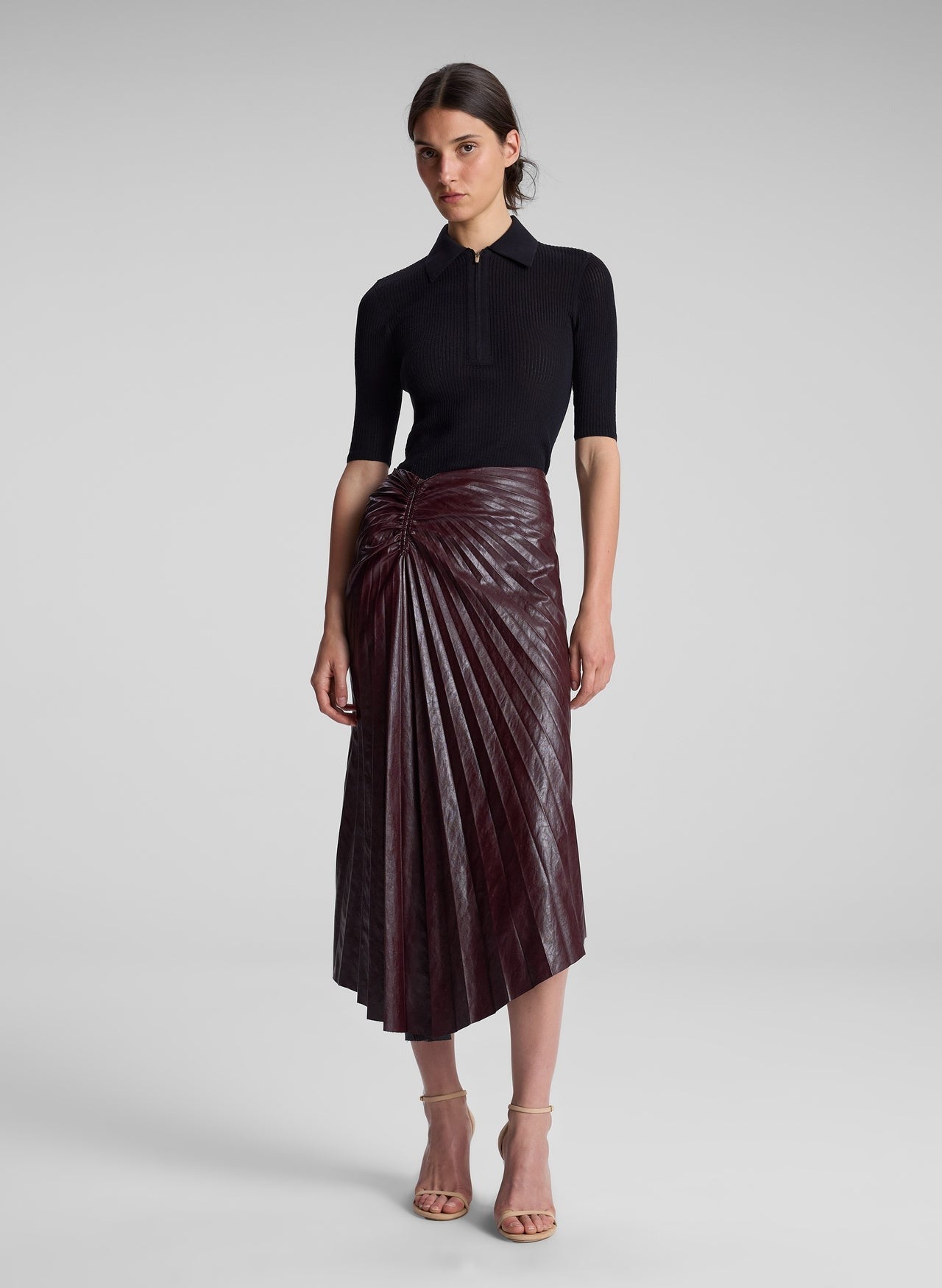 A.L.C. Tracy Skirt in Cardovan