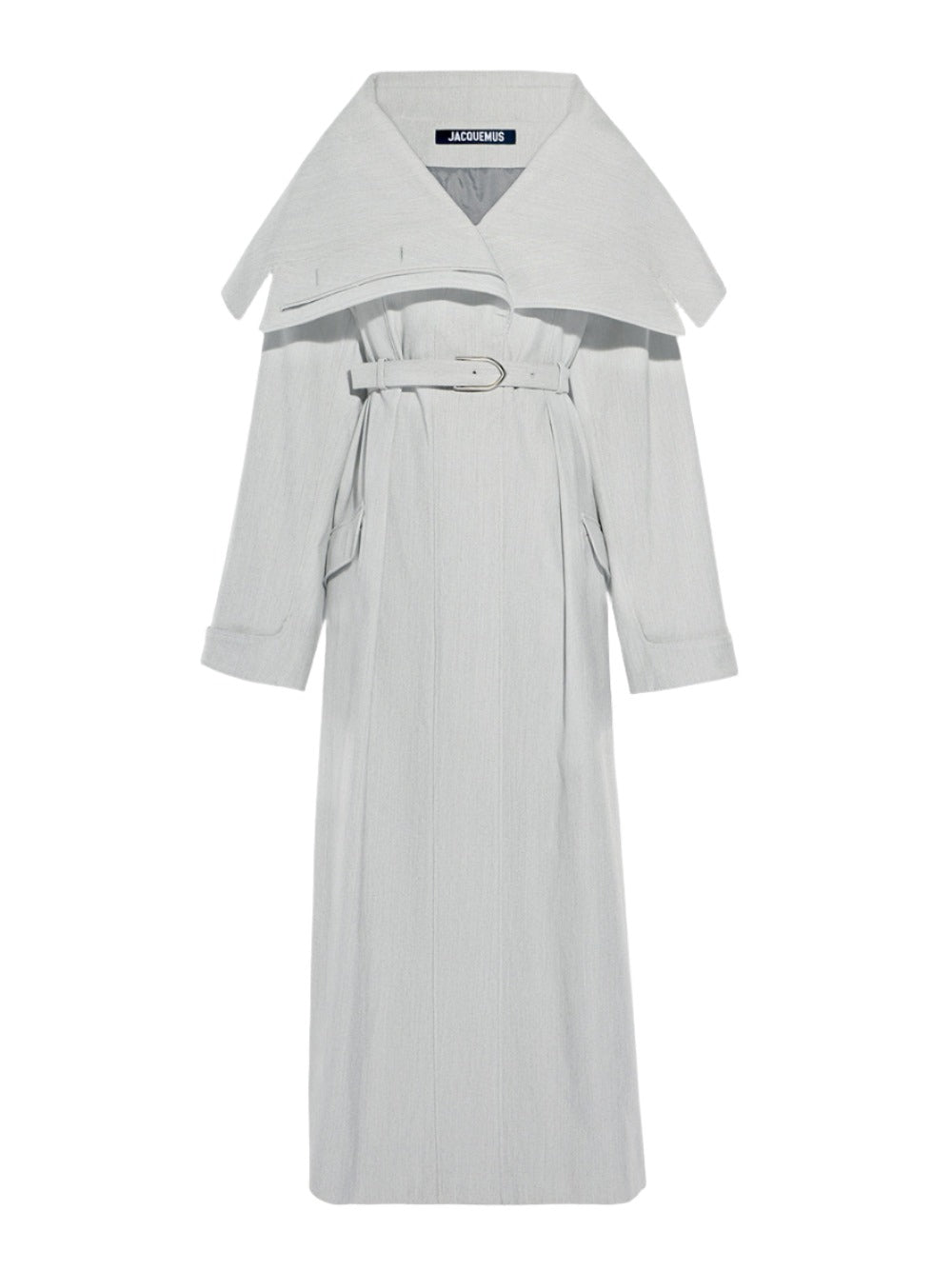 Jacquemus Le Trench Caruso in Light Grey