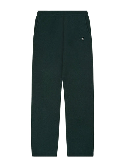 Sporty & Rich SRC Cashmere Trousers in Forest