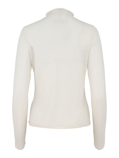 Beryll Kim Tissue Long Sleeve in Ivory