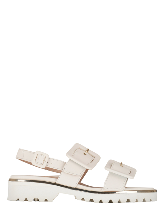 Ron White Callie Buckle Sandal in Ice
