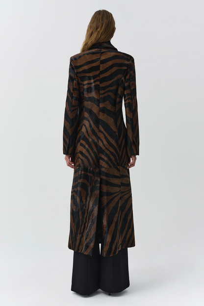 Simkhai Rilo Coat in Zebra