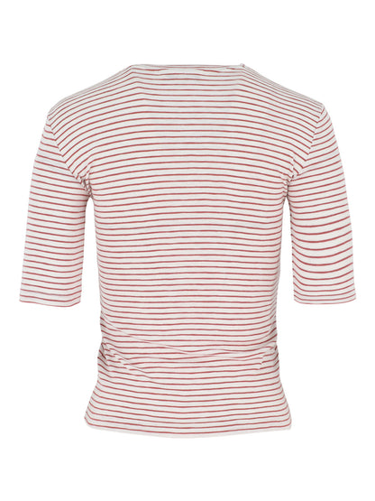 Vince Striped Elbow Sleeve Crew (More Colors)