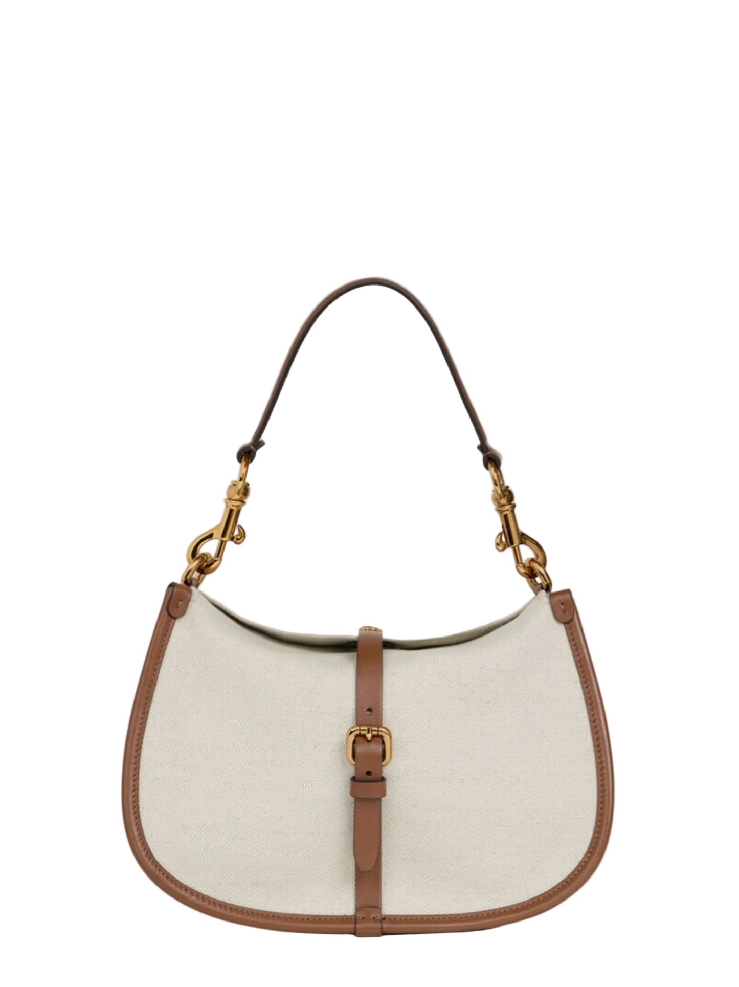 Etro Crossbody Medium Canvas Pony Bag in Bruciato