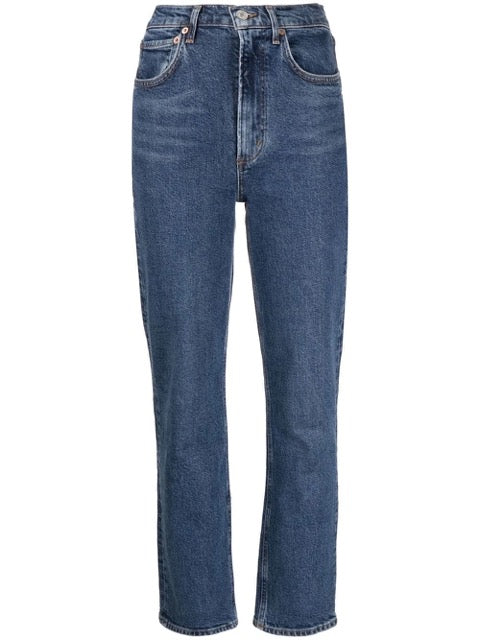 Agolde High-Waist Stovepipe Jeans