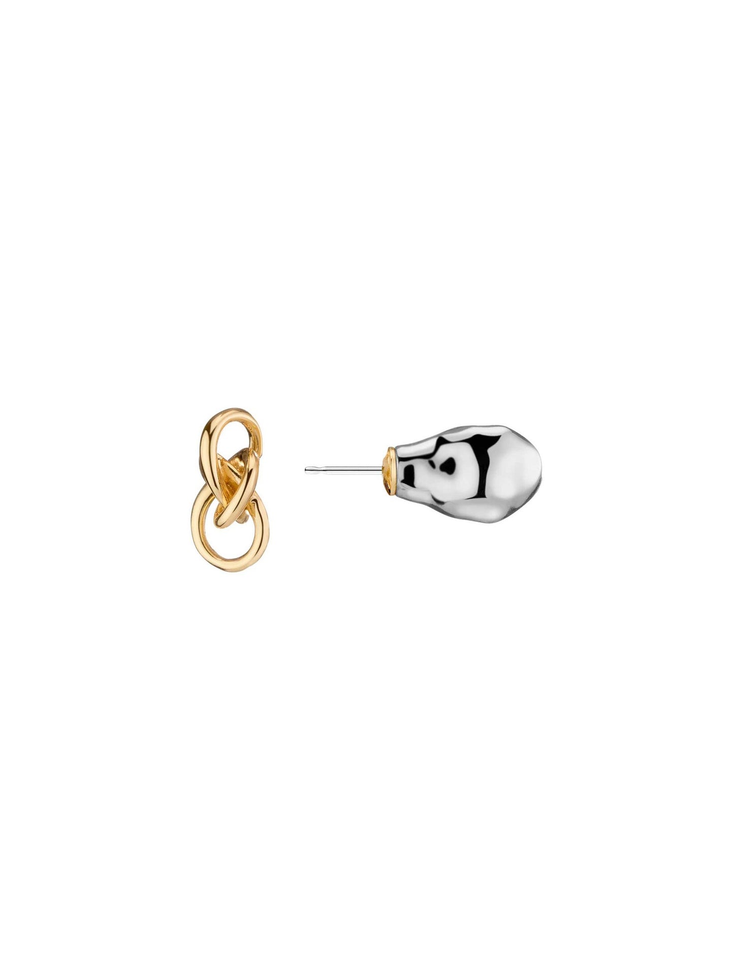 Demarson Taylor Earrings in Two-Tone