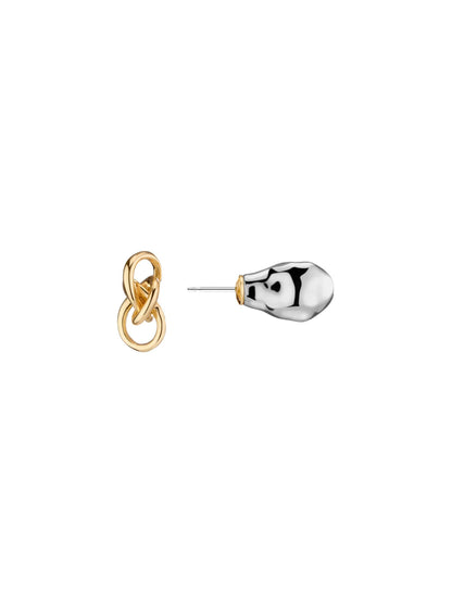 Demarson Taylor Earrings in Two-Tone