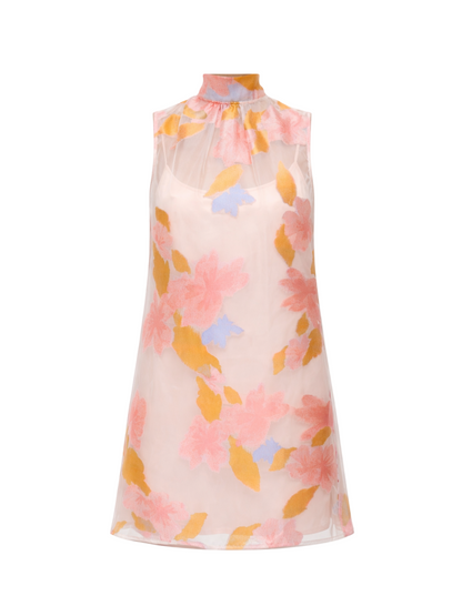 Staud Albee Mini Dress in Spring Day