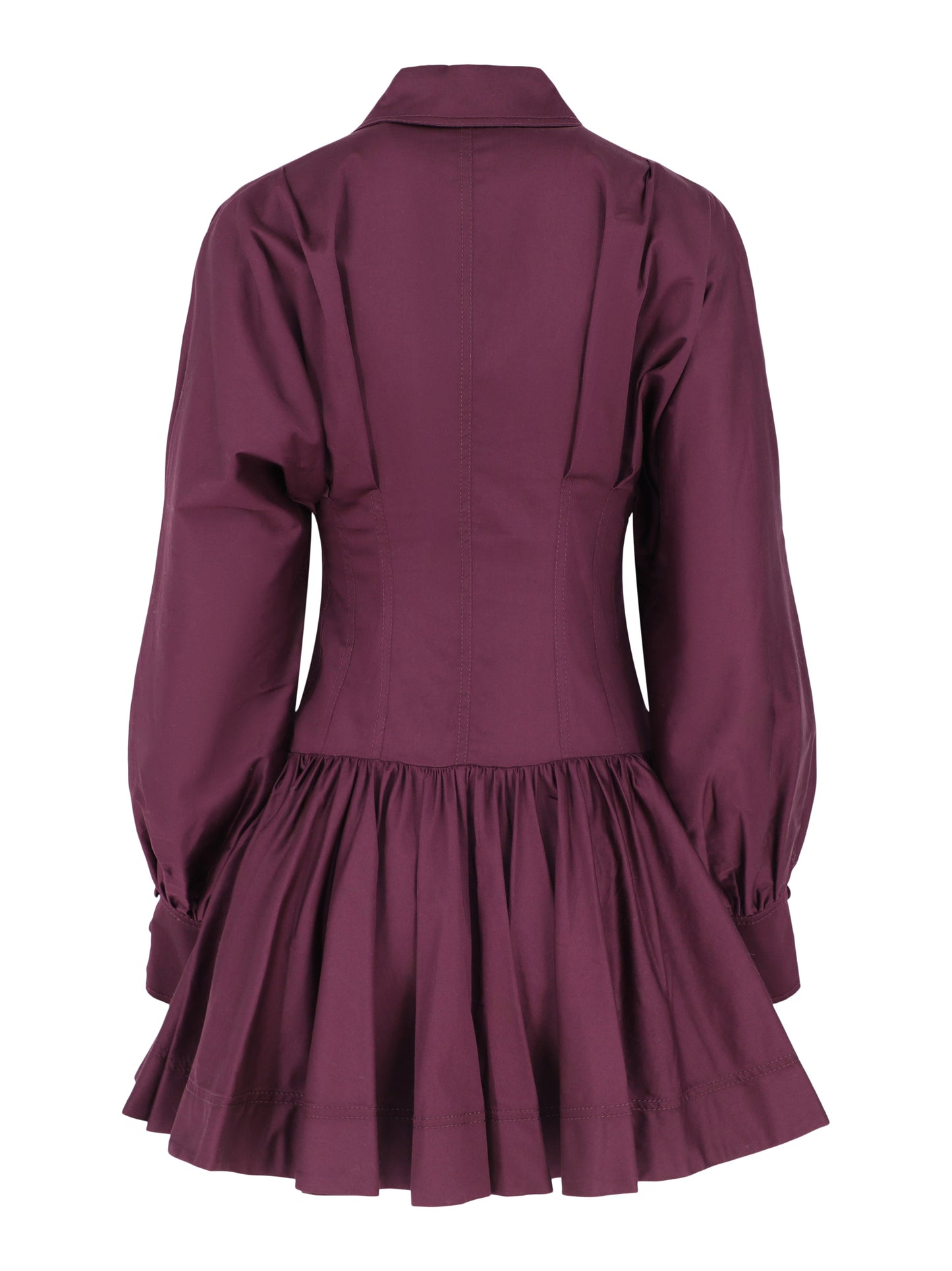 Aje Alexa Long Sleeve Mini Dress in Mulberry Aje Alexa Long Sleeve Mini Dress in Mulberry