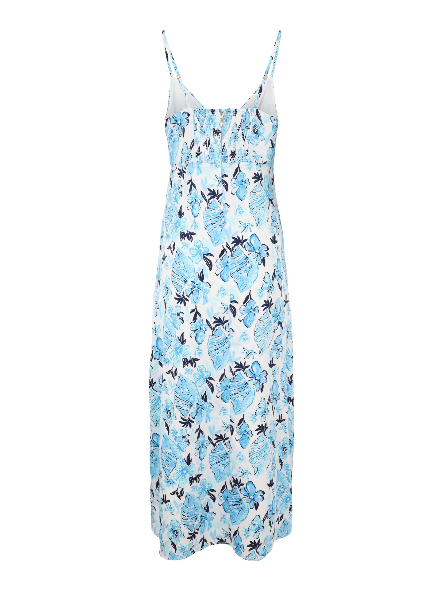 Lilly Pulitzer Ramsey Maxi Dress in Resort White Seashell Splendor
