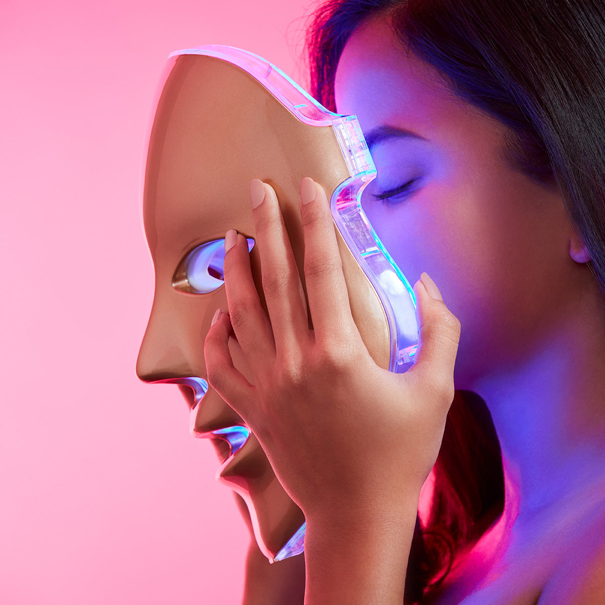 MZ Skin Light Therapy Golden Facial Treatment Device