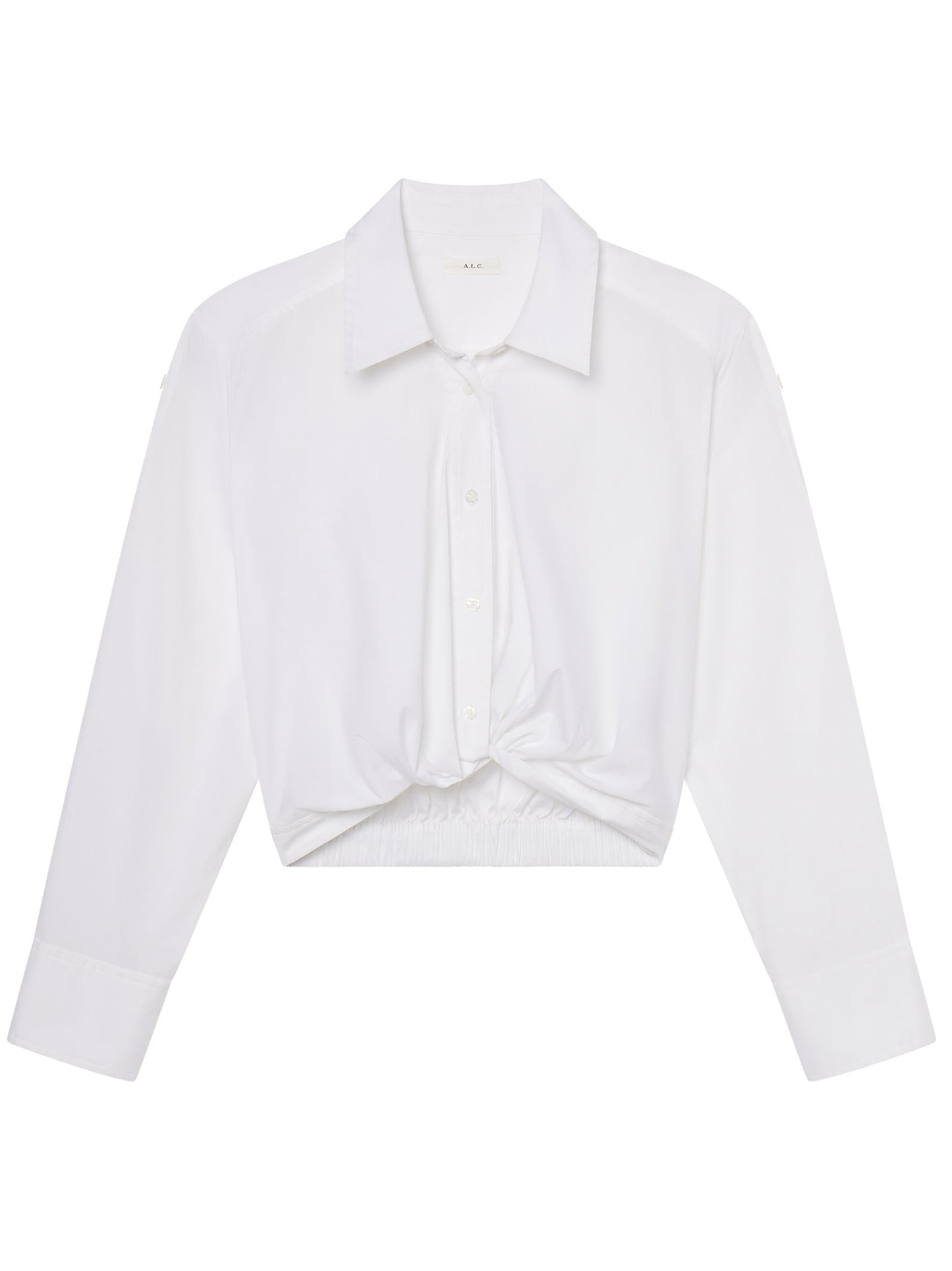 A.L.C. Leo Top in White