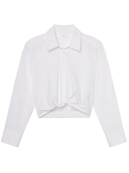 A.L.C. Leo Top in White