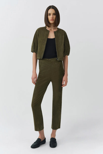 Simkhai Veda Cropped Pant in Sea Turtle