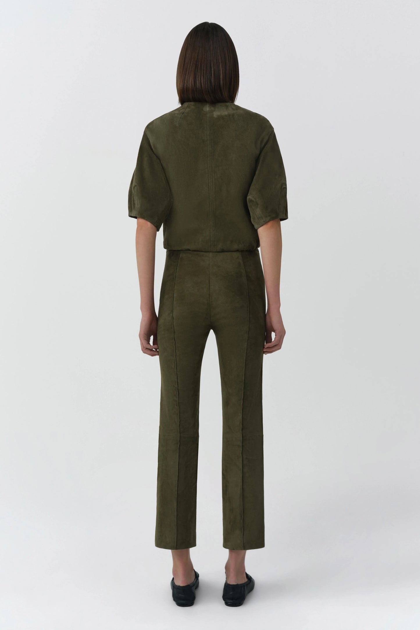 Simkhai Veda Cropped Pant in Sea Turtle