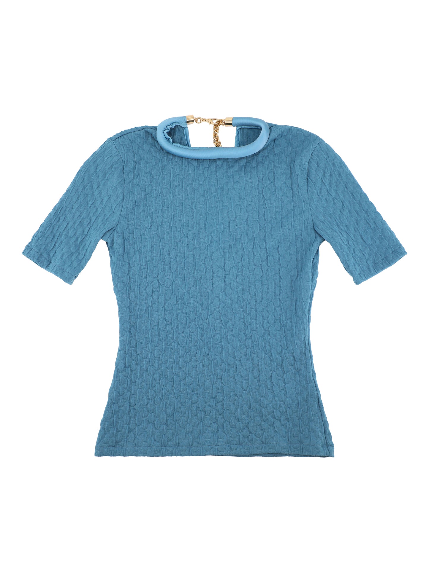 Silvia Tcherassi Venecia T-Shirt in Powder Blue