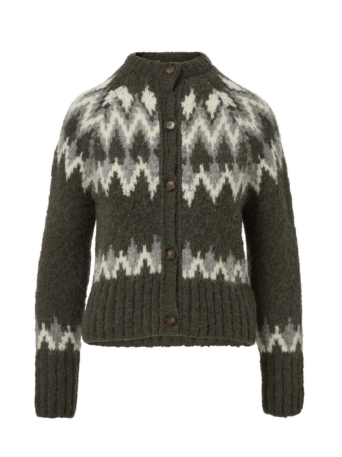 Christina Fairisle Cardigan