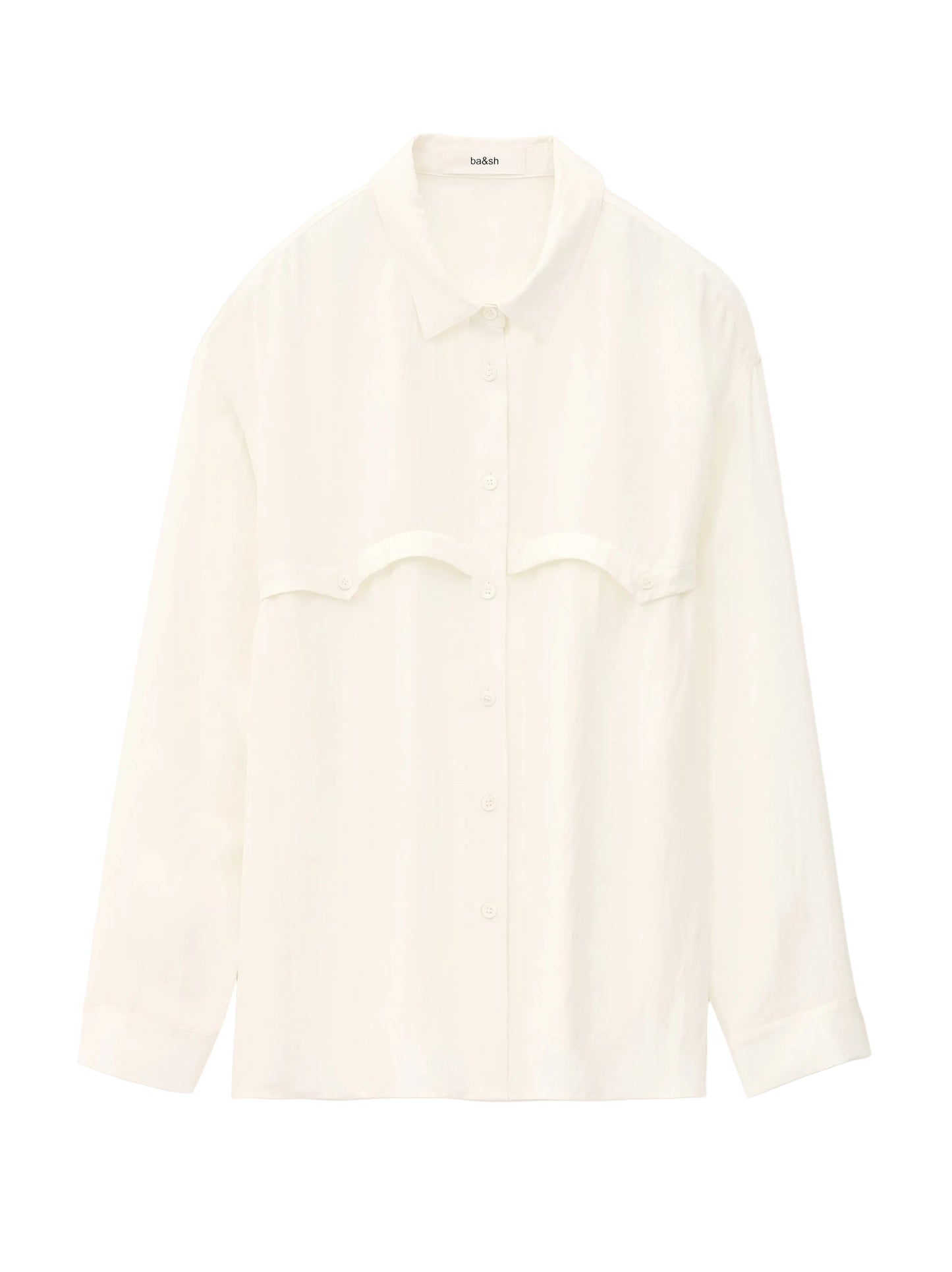 BA+SH Haora Shirt in Ecru