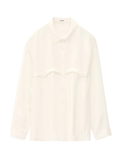 BA+SH Haora Shirt in Ecru