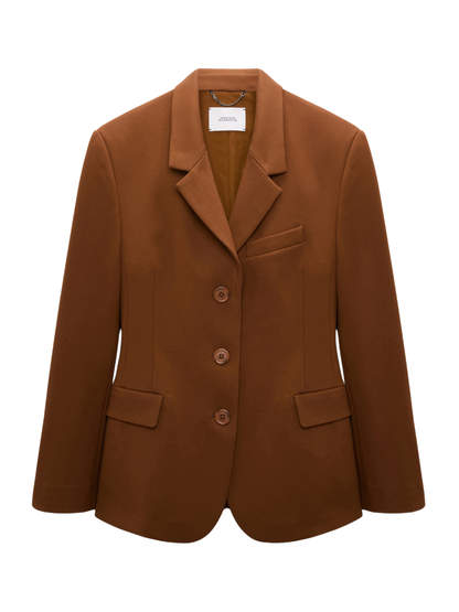 Dorothee Schumacher Emotional Essence Jacket in Hazelnut