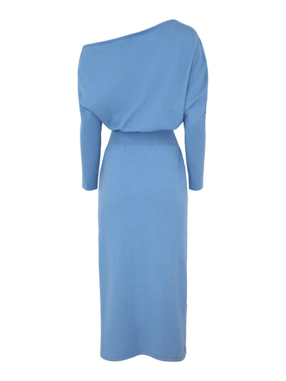 Simkhai Janese Off Shoulder Midi Dress in Horizon